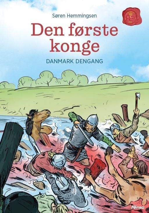 Cover for Søren Elmerdahl Hemmingsen · Læseklub: Danmark dengang 1 - Den første konge, Grøn Læseklub (Bound Book) [1. Painos] (2022)