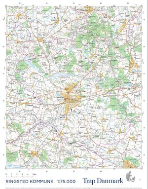 Trap Danmark: Kort over Ringsted Kommune - Trap Danmark - Boeken - Trap Danmark - 9788771812459 - 8 juni 2022