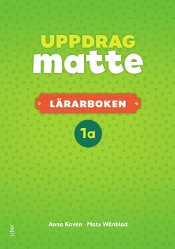 Cover for Mats Wänblad · Uppdrag Matte: Uppdrag Matte 1A Lärarbok (Spiral Book) (2017)