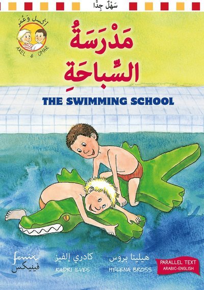Cover for Helena Bross · Axel och Omar: Simskolan (arabisk - engelsk) (Gebundesens Buch) (2020)