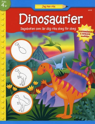 Cover for Jenna Winterberg · Jag kan rita: Dinosaurier (Book) (2009)