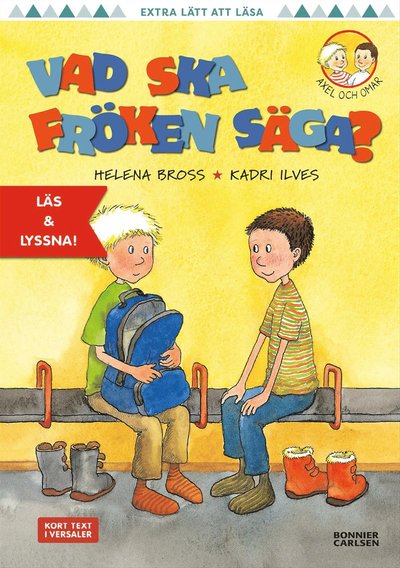 Cover for Helena Bross · Vad ska fröken säga? (e-bok + ljud) (ePUB) (2023)