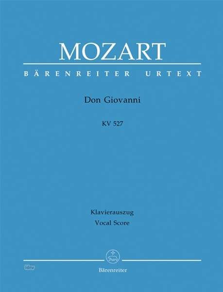 Cover for Wolfgang Amadeus Mozart · Mozart:don Giovanni,dt.-it.,ka.ba455090 (Bog)