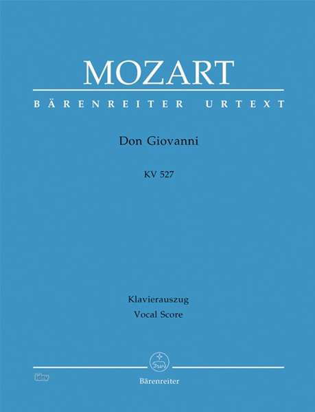 Cover for Wolfgang Amadeus Mozart · Mozart:don Giovanni,dt.-it.,ka.ba455090 (Bok)