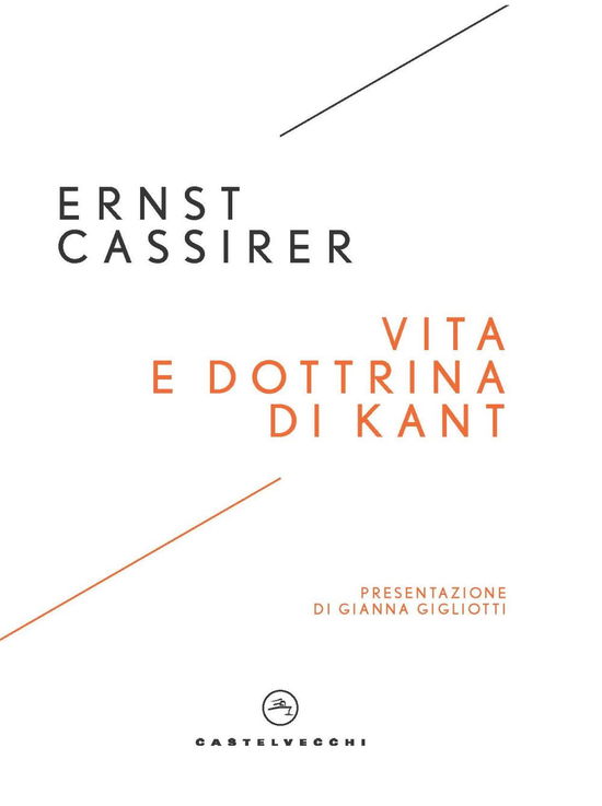 Vita E Dottrina Di Kant - Ernst Cassirer - Books -  - 9791256140459 - 