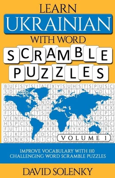 Cover for David Solenky · Learn Ukrainian with Word Scramble Puzzles Volume 1 (Pocketbok) (2020)