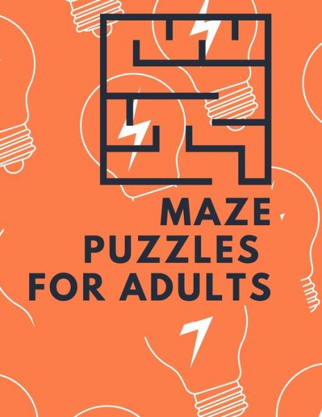 Cover for Kitdanai Viriyachaipong · Maze Puzzles for Adults (Pocketbok) (2020)