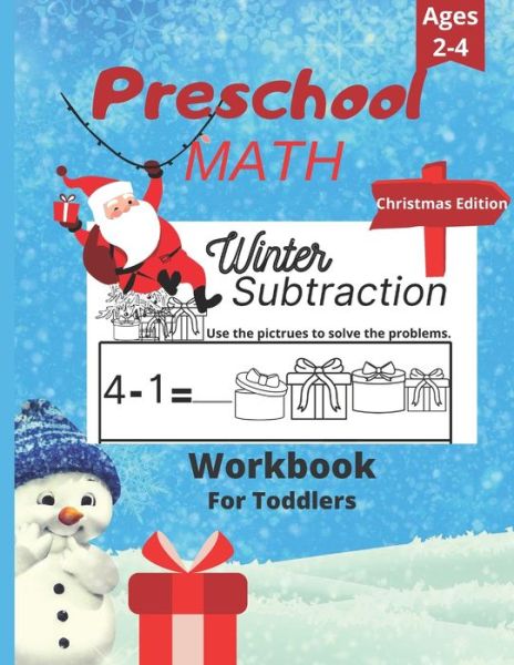 Cover for Mina Art · Preschool MATH CHRISTMAS Edition (Paperback Book) (2020)