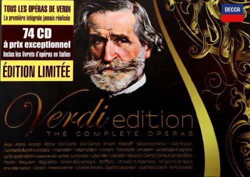 Cover for Aa. Vv. · Verdi Edition (CD) (2010)