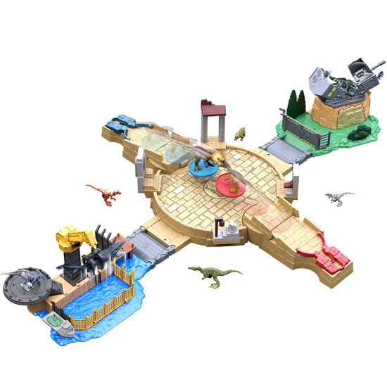 Jurassic World Gevechtsarena Mini Speelset - Mattel - Merchandise -  - 0194735001460 - 16 augusti 2022