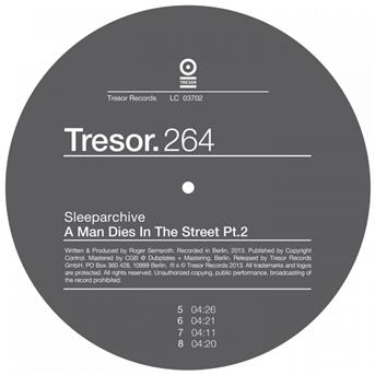 Cover for Sleeparchive · A Man Dies in the Street Pt.2 (12&quot;)