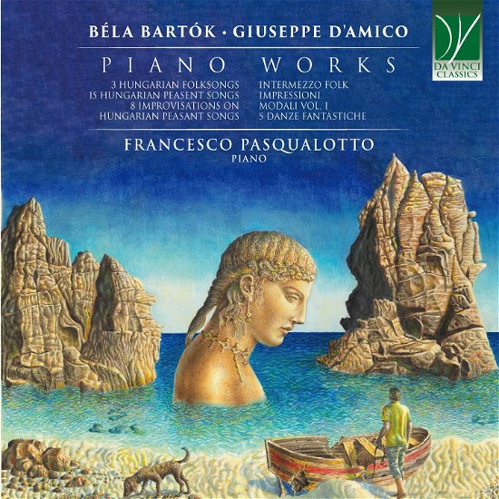 Cover for Francesco Pasqualotto · Bela Bartok, Giuseppe D'amico: Piano Works (CD) (2024)