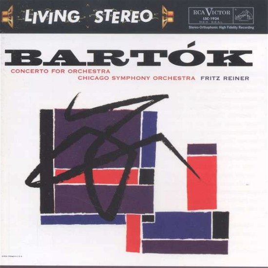 Cover for Fritz Reiner &amp; Chicago Symphony Ochestra · Bela Bartók: Concerto for Orchestra (SACD/CD) (2019)