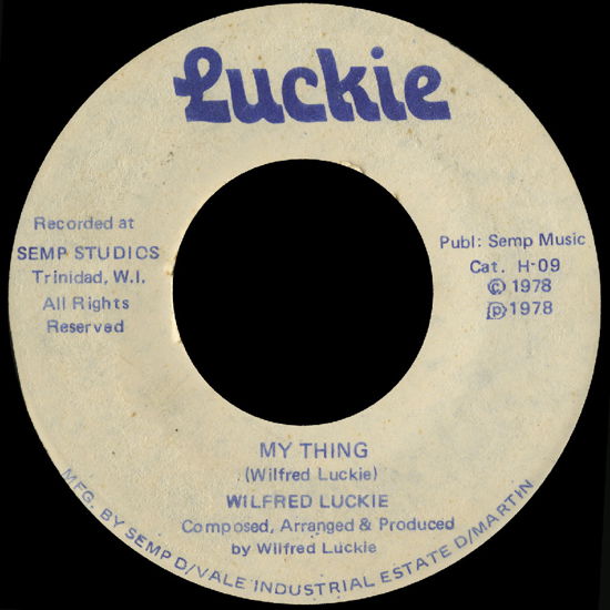 Wilfred Luckie · My Thing B/w Wait for Me (7") (2024)