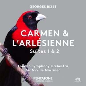 Cover for Georges Bizet · Carmen &amp; L'arlesienne (CD) (2016)