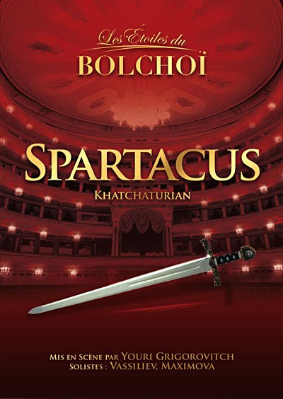 Cover for Bolshoi Ballet · Spartacus (DVD) (2014)