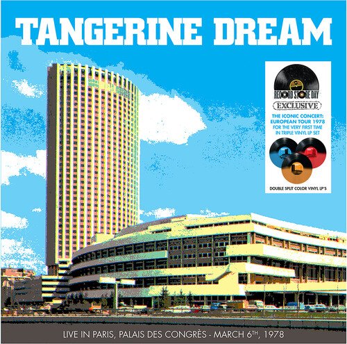 Cover for Tangerine Dream · Live In Paris Palais Des Congres - March 6Th, 1978 (LP) [RSD 2023 Color edition] (2023)