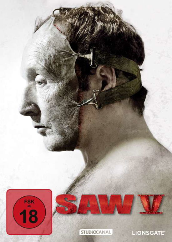 Cover for Saw V - White Edition (DVD) (2017)