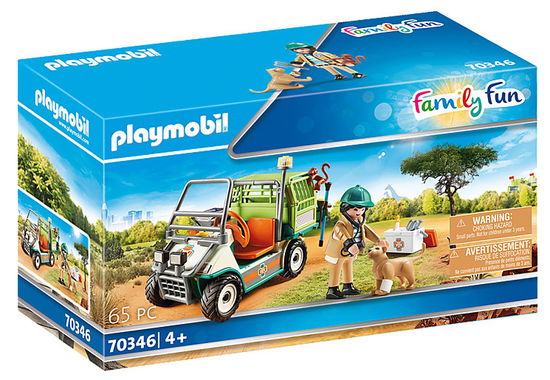 Cover for Playmobil · Dierenverzorger Met Voertuig (MERCH)