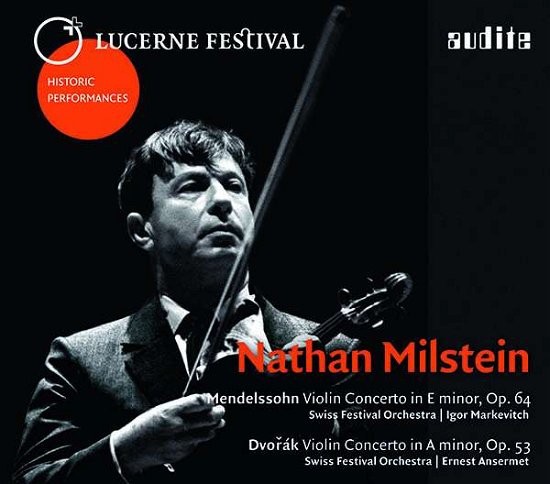 Cover for Nathan Milstein · Violin Concertos: Op.64 In E Minor &amp; Op.53 In A Minor (CD) (2018)