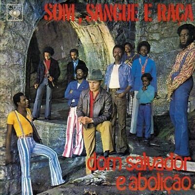 Cover for Dom &amp; Abolicao Salvador · Som, Sangue E Raca (LP) [Blue Vinyl edition] (2024)