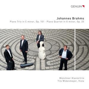 Cover for Brahms / Munchner Klaviertrio / Widenmeyer · Piano Trio Piano Quartet (CD) (2012)