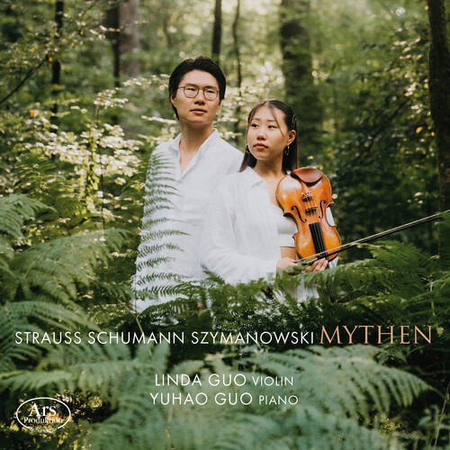 Cover for Linda Guo &amp; Yuhao Guo · Richard Strauss: Myths - Pieces For Violin &amp; Piano (CD) (2024)