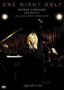 Cover for Barbra Streisand · One Night Only (MDVD) [Japan Import edition] (2010)