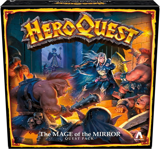 Heroquest: The Mage Of The Mirror Quest Pack - Hasbro - Merchandise - Hasbro - 5010994202460 - 27 mars 2024