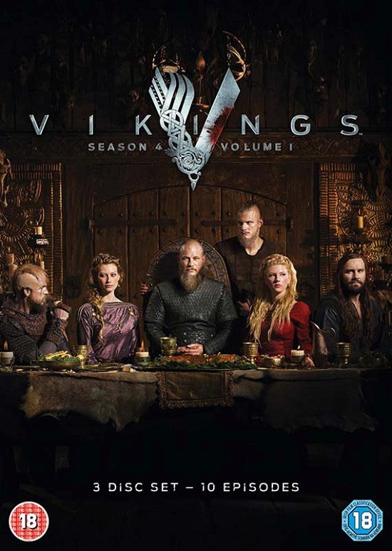 Cover for (UK-Version evtl. keine dt. Sprache) · Vikings Season 4  Volume 1 (DVD) (2016)