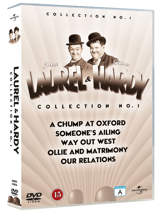 Laurel & Hardy Vol 1-5 -  - Film - PCA - UNIVERSAL PICTURES - 5050582885460 - 31. januar 2012