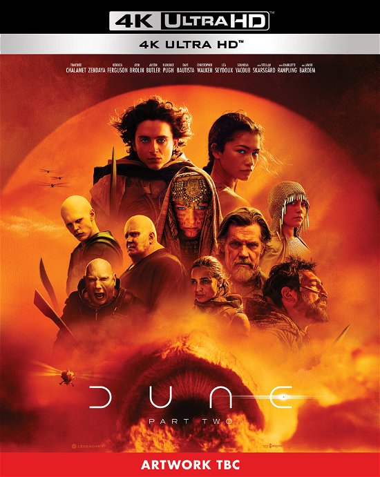 Cover for Denis Villeneuve · Dune 2 (4K Ultra HD) (2024)