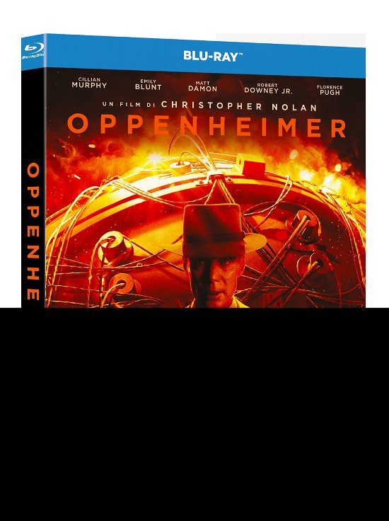 Cover for Murphy, Blunt, Downey Jr., Demon, Branagh · Oppenheimer (Blu-ray) (2024)