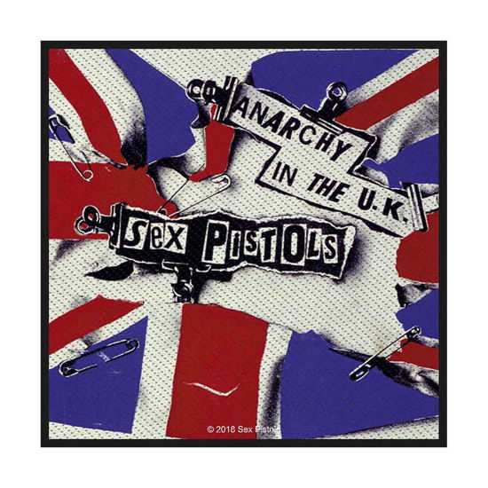 The Sex Pistols Standard Woven Patch: Anarchy in the UK (Retail Pack) - Sex Pistols - The - Koopwaar - PHD - 5055339794460 - 19 augustus 2019