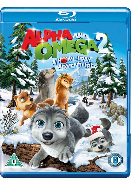 Cover for Alpha &amp; Omega 2: a Howl-iday Adventure · Alpha And Omega 2 - A Howl-iday Adventure (Blu-ray) (2013)