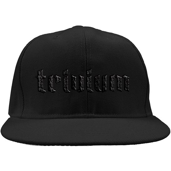 Cover for Trivium · Trivium Unisex Snapback Cap: Logo (Bekleidung) [Black - Unisex edition]