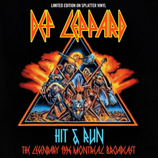 Hit & Run (Orange & Aqua Splatter Vinyl) - Def Leppard - Música - STYLUS GROOVE - 5060918814460 - 27 de setembro de 2024