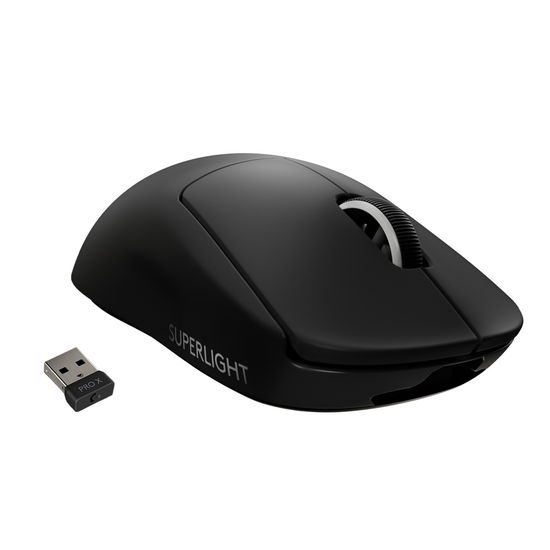 Cover for Logitech · Pro X Superlight Wireless Gaming Mouse - Black (MISC)