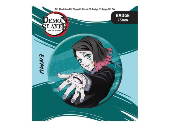 Demon Slayer: Kimetsu no Yaiba Ansteck-Button Enmu -  - Merchandise -  - 6430063312460 - August 28, 2024