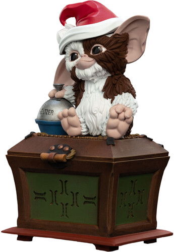 Gremlins Mini Epics Vinyl Figur Gizmo with Santa H - Gremlins - Produtos -  - 9420024737460 - 25 de dezembro de 2021