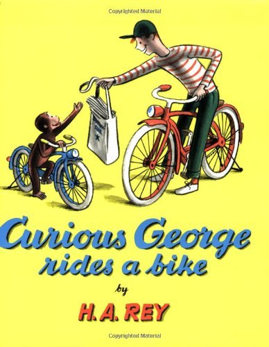 Cover for H. A. Rey · Curious George Rides a Bike Book &amp; Cd - Curious George (Audiobook (CD)) [Pap / Com edition] (2006)