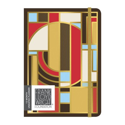 Frank Lloyd Wright Gilded Undated Planner - Sarah McMenemy - Books - Galison - 9780735355460 - August 6, 2018