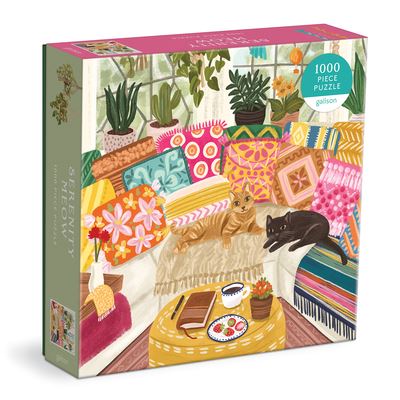 Serenity Meow 1000 Piece Puzzle in a Square Box - Galison - Jogo de tabuleiro - Galison - 9780735371460 - 3 de fevereiro de 2022