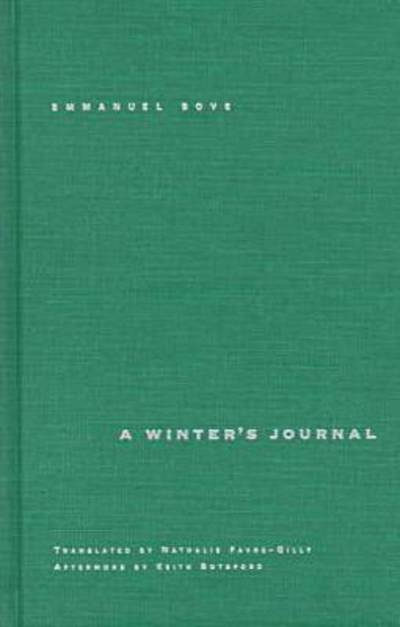 Cover for Emmanuel Bove · A Winter's Journal (Hardcover Book) [Translated Ed. edition] (1998)