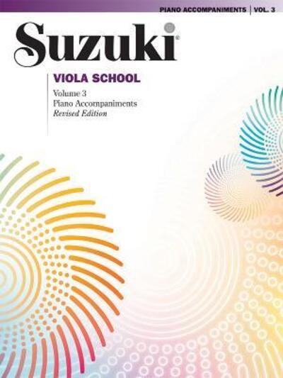 Cover for Suzuki viola piano acc 3 (Bok) (1995)