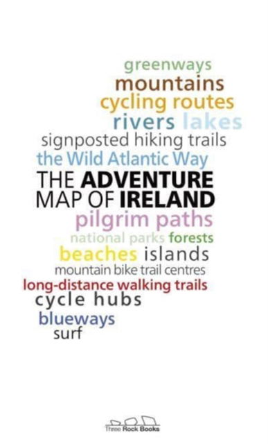 Cover for The Adventure Map of Ireland (Map) (2021)