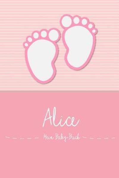 Cover for En Lettres Baby-Buch · Alice - Mein Baby-Buch (Pocketbok) (2019)