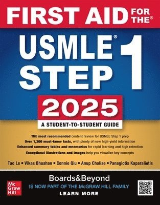 Cover for Tao Le · First Aid for the USMLE Step 1 2025 (Paperback Book) (2025)