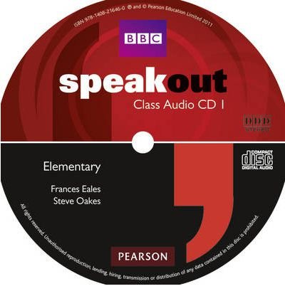 Speakout Elementary Class CD (x2) - speakout - Frances Eales - Books - Pearson Education Limited - 9781408216460 - January 20, 2011