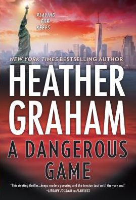 Cover for Heather Graham · A dangerous game (Book) [Large print edition. edition] (2018)